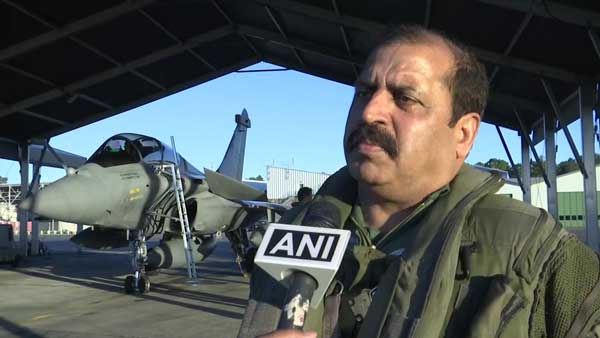WATCH: IAF Vice Chief Air Marshal RKS Bhadauria takes sortie on Rafale aircraft WATCH: IAF Vice Chief Air Marshal RKS Bhadauria takes sortie on Rafale aircraft