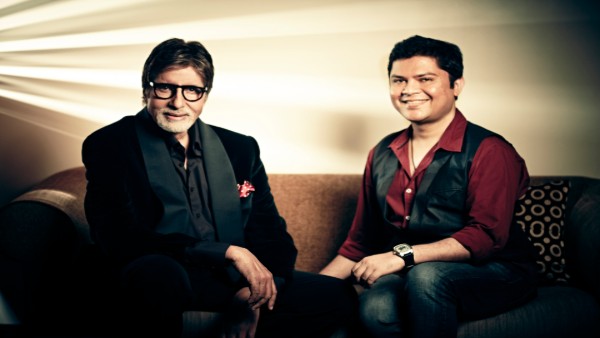 Bollywood legendary actor Amitabh Bachchan with filmmaker Ram Kamal Mukherjee Bollywood legendary actor Amitabh Bachchan with filmmaker Ram Kamal Mukherjee