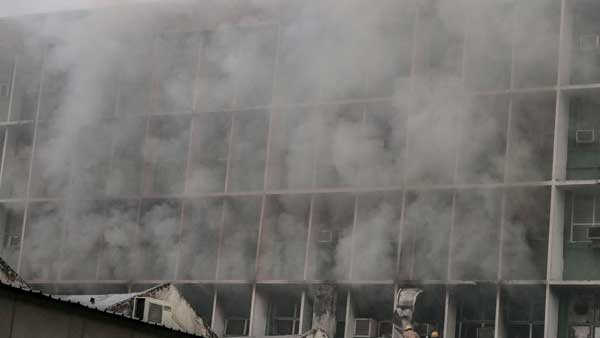 AIIMS fire: Police case filed against unknown people, probe on AIIMS fire: Police case filed against unknown people, probe on