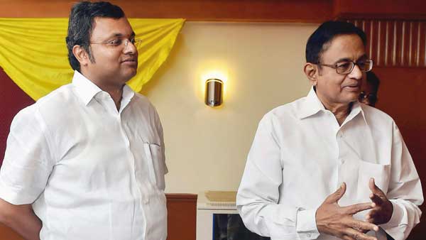 Father-son duo of Chidambaram, Karti to be brought face-to-face for interrogation Father-son duo of Chidambaram, Karti to be brought face-to-face for interrogation