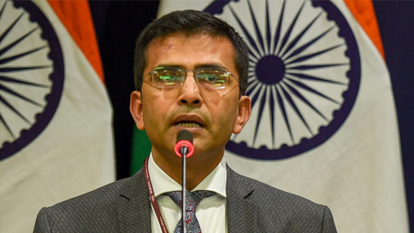 MEA spokesperson Raveesh Kumar MEA spokesperson Raveesh Kumar
