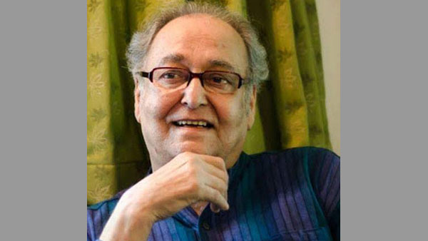 File photo of actor Soumitra Chatterjee File photo of actor Soumitra Chatterjee