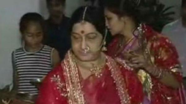 Swaraj's Karva Chauth
