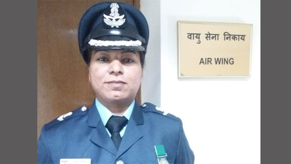 Wing Commander, Anjali Singh, pic courtesy, @IndEmbMoscow Wing Commander, Anjali Singh, pic courtesy, @IndEmbMoscow