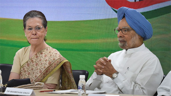 Sonia Gandhi also expressed concern over the economy