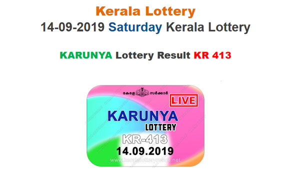 Kerala Lottery Today Karunya KR-413 Lottery result: Win Rs 1 crore Kerala Lottery Today Karunya KR-413 Lottery result: Win Rs 1 crore