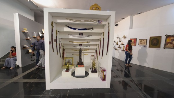 An exhibition of gifts presented in the last six months to Prime Minister Narendra Modi