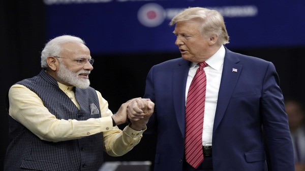 Modi heaped praise on Trump Modi heaped praise on Trump