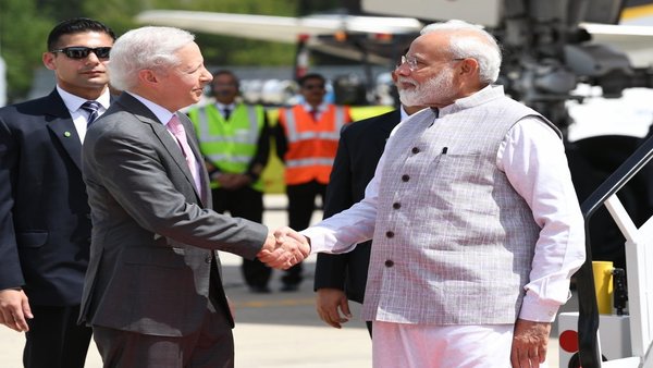 Prime Minister Modi received by US Ambassador to India Kenneth Juster