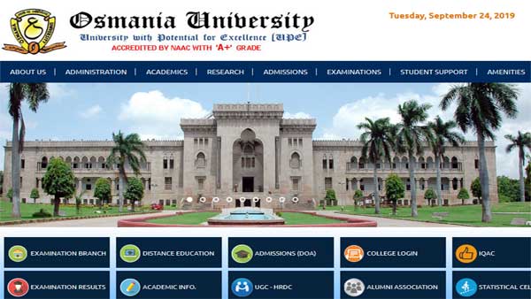 Direct link to download Osmania University BA, BBA, B.Com result 2019 Direct link to download Osmania University BA, BBA, B.Com result 2019