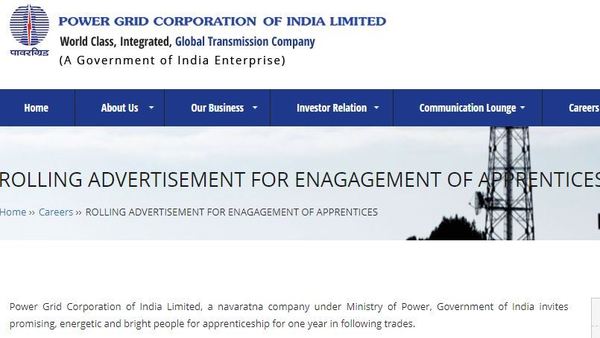 POWERGRID announces Executive Trainee vacancies POWERGRID announces Executive Trainee vacancies