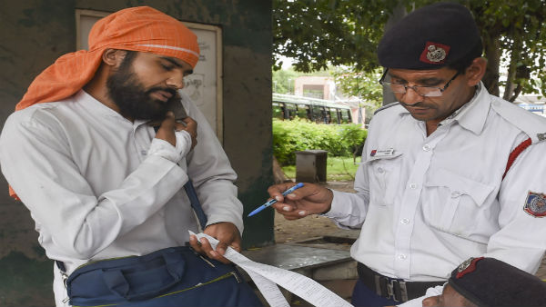 Wearing Lungi
