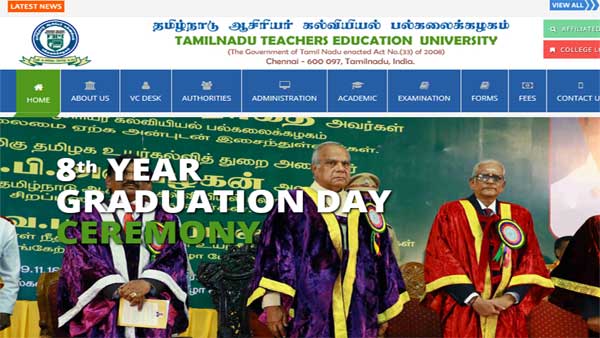 TNTEU B.Ed result 2019 declared on tnteu.ac.in TNTEU B.Ed result 2019 declared on tnteu.ac.in