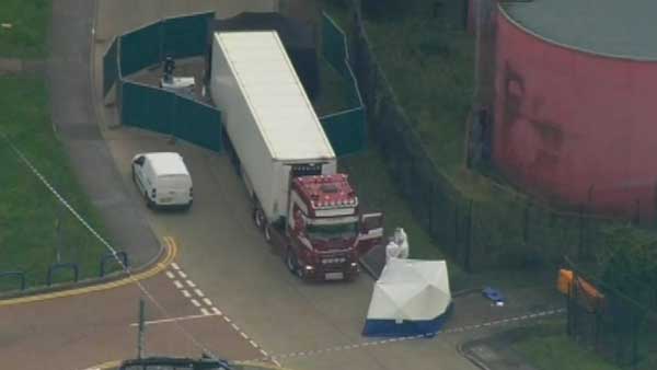 39 dead in truck in UK were Chinese national 39 dead in truck in UK were Chinese national