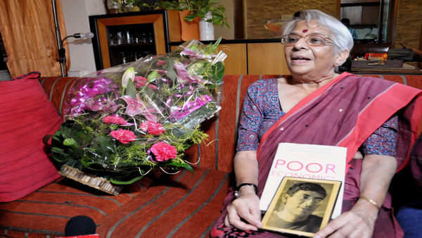 Abhijit Banerjee’s mother Nirmala Banerjee