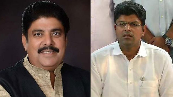 File photo of Ajay Chautala and Dushyant Chautala File photo of Ajay Chautala and Dushyant Chautala