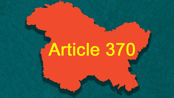 Timed with abrogation of 370: