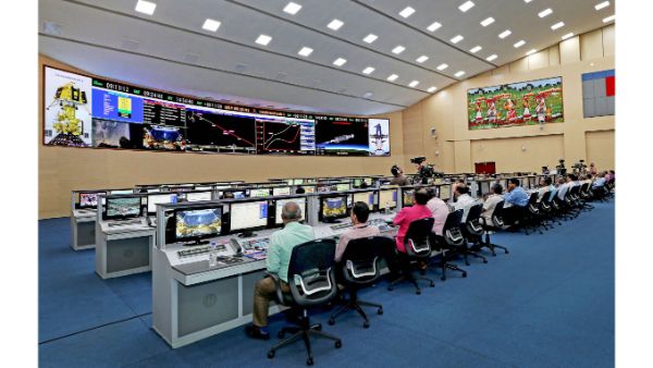 ISRO control room, Shriharikota ISRO control room, Shriharikota