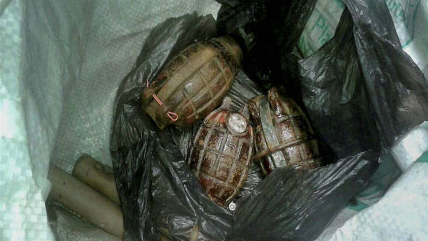 17 hand grenades recovered along LoC 17 hand grenades recovered along LoC