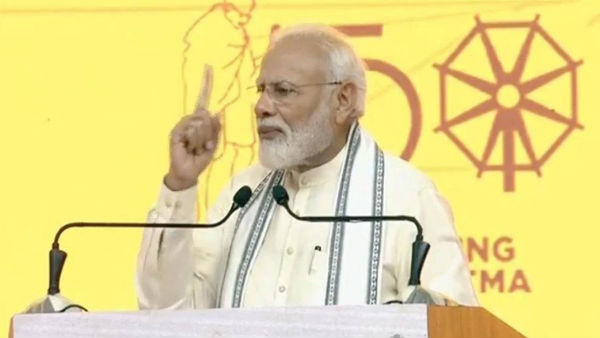 India open defecation-free, says Modi in Sabarmati India open defecation-free, says Modi in Sabarmati