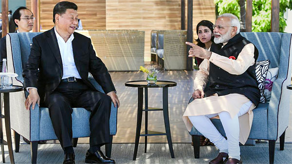 PM Modi and Chinese President Xi Jinping