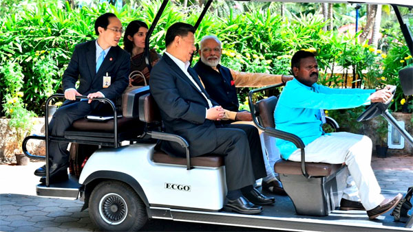 PM Modi with Xi Jinping