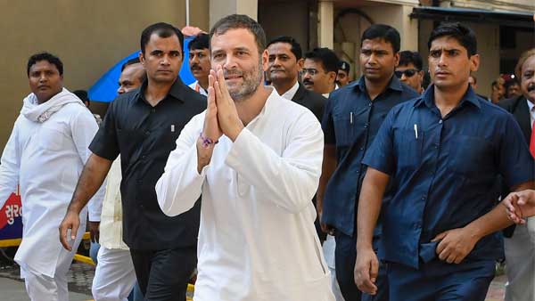Former Congress President Rahul Gandhi at District and Session Court, in Surat Former Congress President Rahul Gandhi at District and Session Court, in Surat