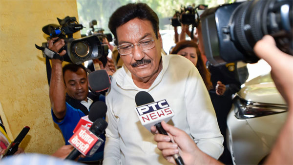 Independent MLA Ranjit Singh at Haryana Bhawan