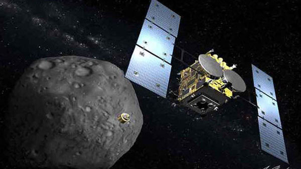 The voyage home: Japans Hayabusa-2 probe to head for Earth from asteroid Ryugu The voyage home: Japans Hayabusa-2 probe to head for Earth from asteroid Ryugu