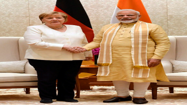 German Chancellor Angela Merkel and Prime Minister Narendra Modi German Chancellor Angela Merkel and Prime Minister Narendra Modi
