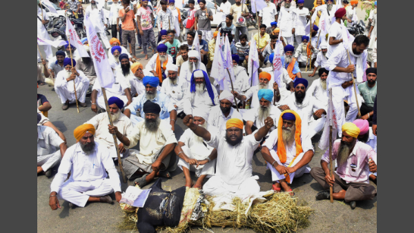 Punjab farmers' protest against RCEP Punjab farmers' protest against RCEP