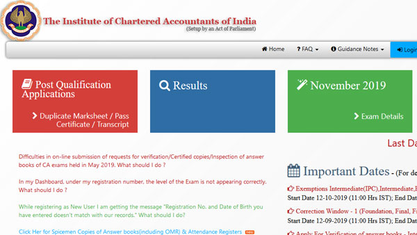 How to get ICAI CA Result 2019 on SMS How to get ICAI CA Result 2019 on SMS