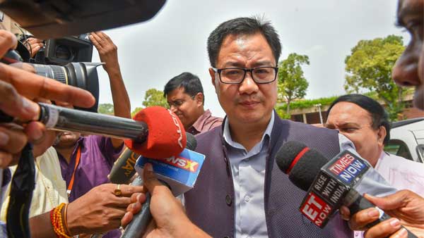 Policing a thankless job: Kiren Rijiju in a deleted tweet Policing a thankless job: Kiren Rijiju in a deleted tweet