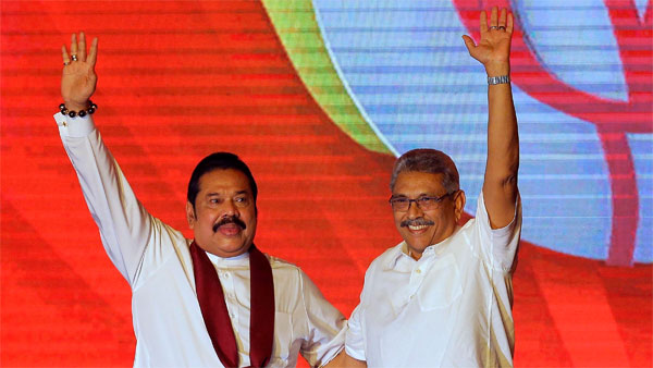 Mahinda Rajapaksa and Gotabaya Rajapaksa Mahinda Rajapaksa and Gotabaya Rajapaksa