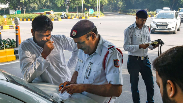 Day 1 sees 259 challans issued across National Capital: Day 1 sees 259 challans issued across National Capital: