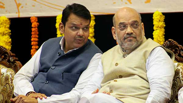 Maharashtra impasse to crop destruction main agenda of Shah-Fadnavis meet Maharashtra impasse to crop destruction main agenda of Shah-Fadnavis meet