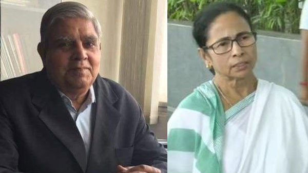 Bengal Governor Jagdeep Dhankhar and Mamata Banerjee Bengal Governor Jagdeep Dhankhar and Mamata Banerjee