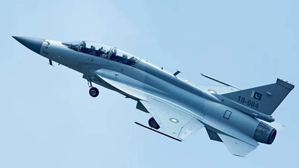 China made dual seat fighter jets rolled out by Pakistan China made dual seat fighter jets rolled out by Pakistan
