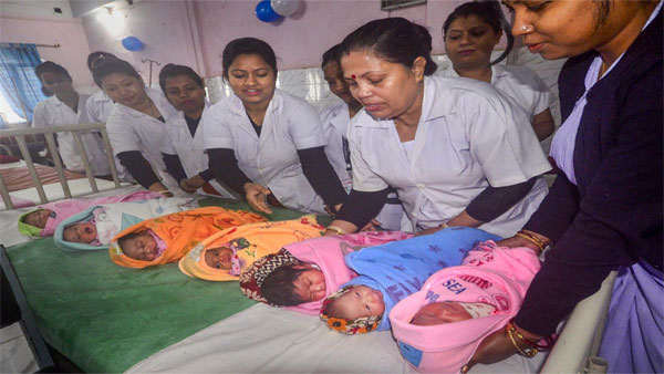 New Year’s Day: At 67,385, India records highest number of babies born globally New Year’s Day: At 67,385, India records highest number of babies born globally