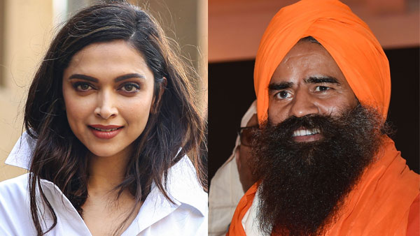 File photo of Deepika Padukone and Baba Ramdev File photo of Deepika Padukone and Baba Ramdev