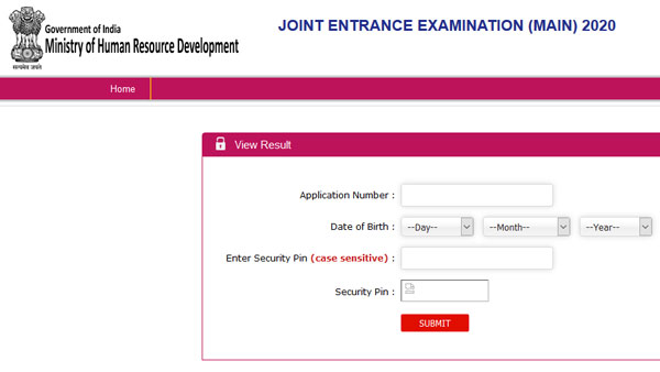 JEE Main 2020 B.Planning, B.Arch results: Toppers list JEE Main 2020 B.Planning, B.Arch results: Toppers list
