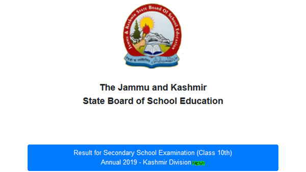 Declared: JKBOSE 10th annual results 2019 Declared: JKBOSE 10th annual results 2019