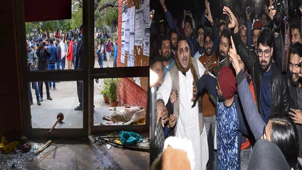 JNU violence: How campus politics is turning colleges into battlegrounds JNU violence: How campus politics is turning colleges into battlegrounds