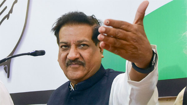 Former Maharashtra Chief Minister and Congress leader Prithviraj Chavan Former Maharashtra Chief Minister and Congress leader Prithviraj Chavan
