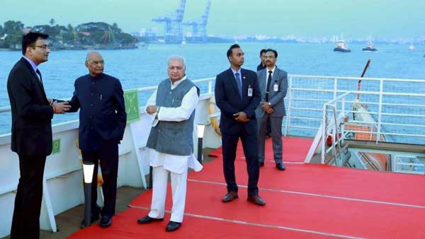 President Kovind meets Kerala Governor Arif Mohammed Khan President Kovind meets Kerala Governor Arif Mohammed Khan