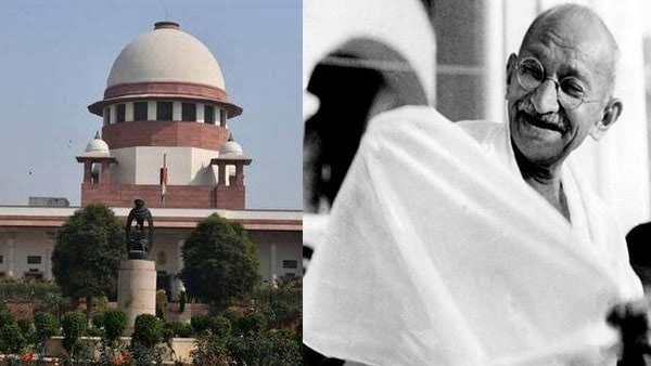 He is much higher than that: SC on petition seeking Bharat Ratna for Mahatma Gandhi He is much higher than that: SC on petition seeking Bharat Ratna for Mahatma Gandhi