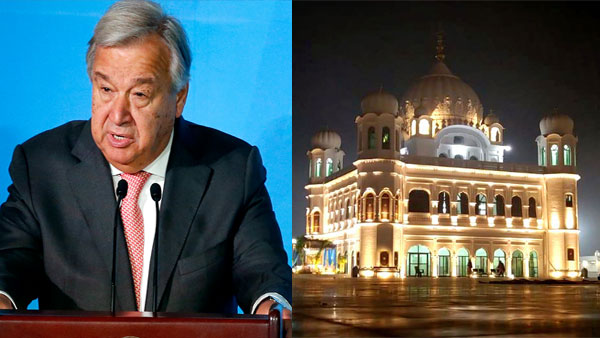 Kartarpur corridor practical proof of Pak’s desire for peace: UN chief Kartarpur corridor practical proof of Pak’s desire for peace: UN chief
