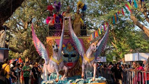 Goa Carnival begins, thousands watch float parade led by King Momo Goa Carnival begins, thousands watch float parade led by King Momo