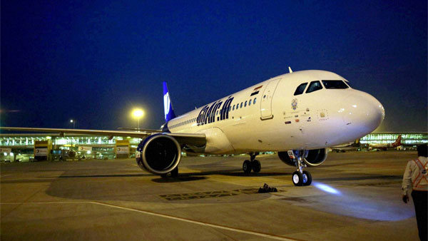 GoAir flight catches fire after foreign object damage aircraft during takeoff; all passengers safe GoAir flight catches fire after foreign object damage aircraft during takeoff; all passengers safe