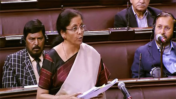Finance Minister Nirmala Sitharaman Finance Minister Nirmala Sitharaman